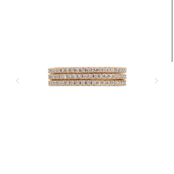 Lili Clasp Pave stack NEVER WORN BRAND NEW - Picture 2 of 2